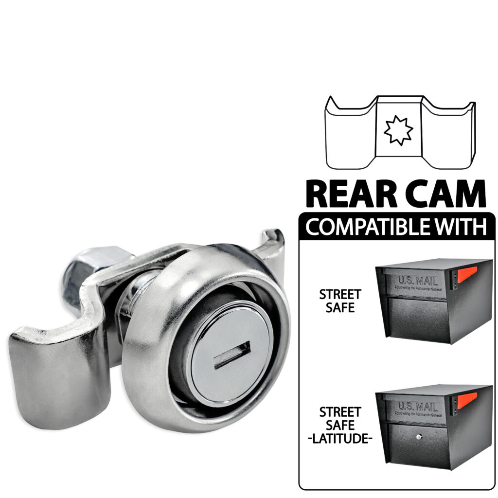 Replacement Mailbox Lock and Key for Mail Boss Locking Mailboxes Mailboss