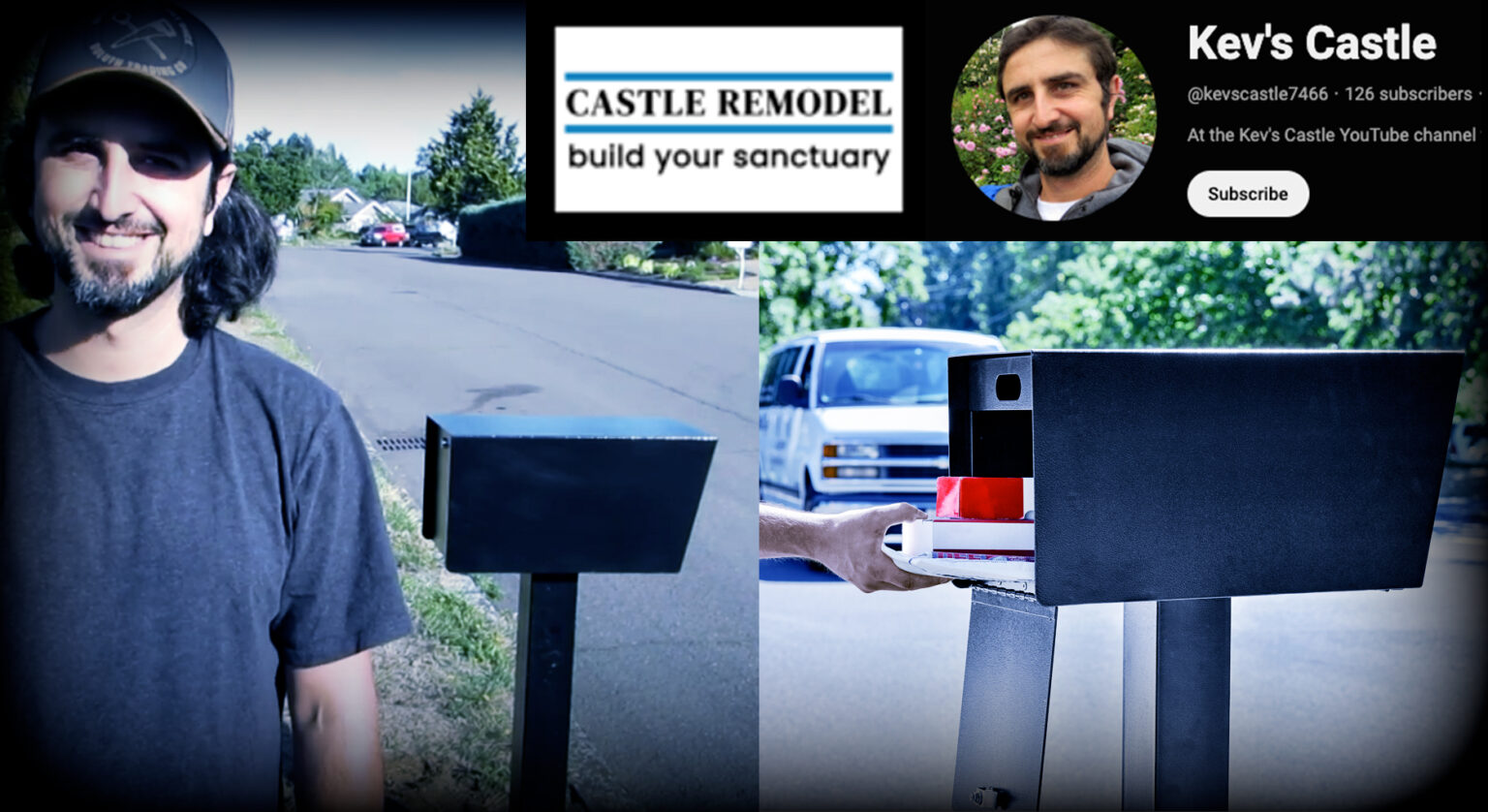 Kev's Castle shows you how to install a Mail Boss Mailbox & post in