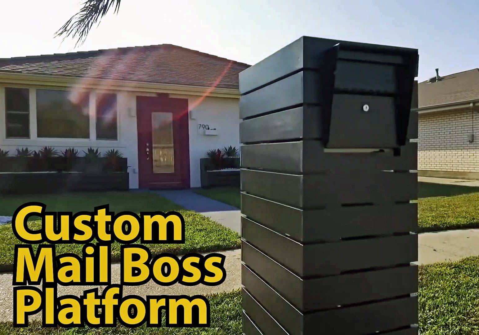 AMAZING AND INGENIOUS IDEAS THAT WILL IMPROVE YOUR HOME Brick Mailbox Designs Brick mailbox cost Mailbox Flower Bed DIY mailbox post ideas