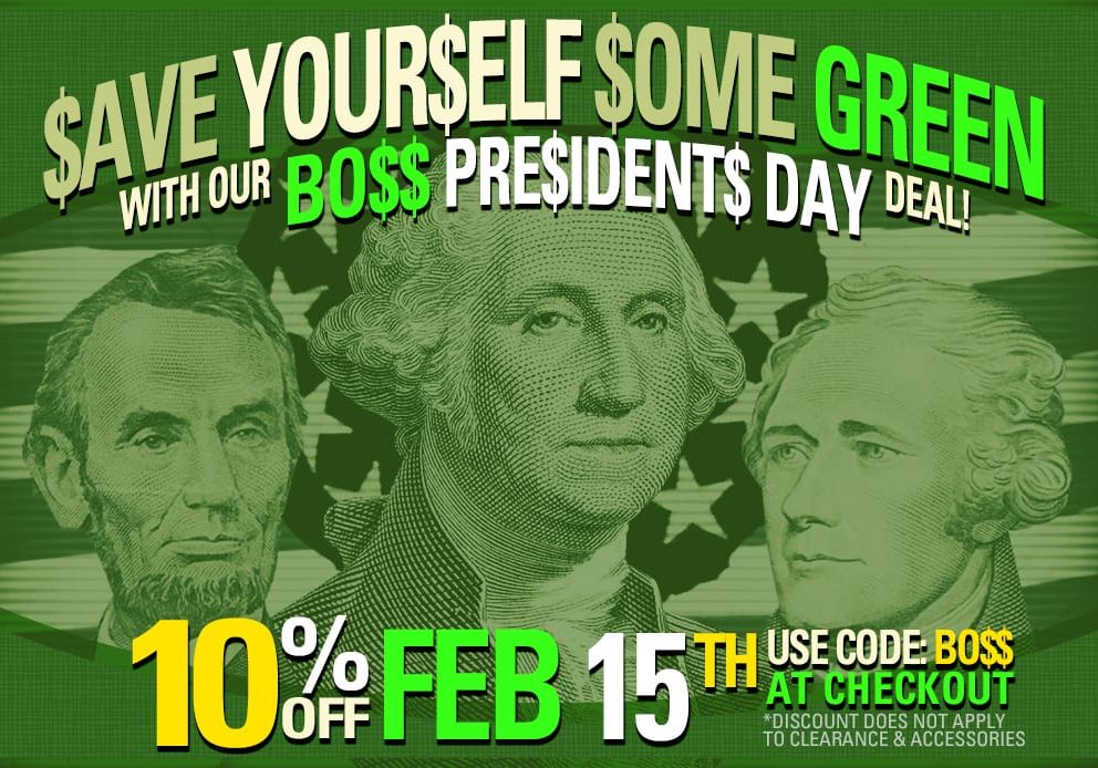 Mail Boss SALE President's day sale
