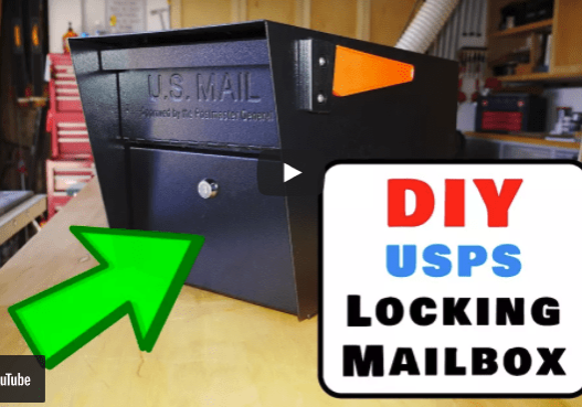 DIY USPS locking mailbox DIY USPS locking mailbox